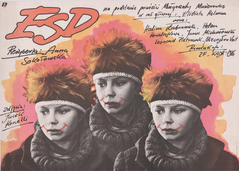 plakat Agata Chmielewska 1986 ESD