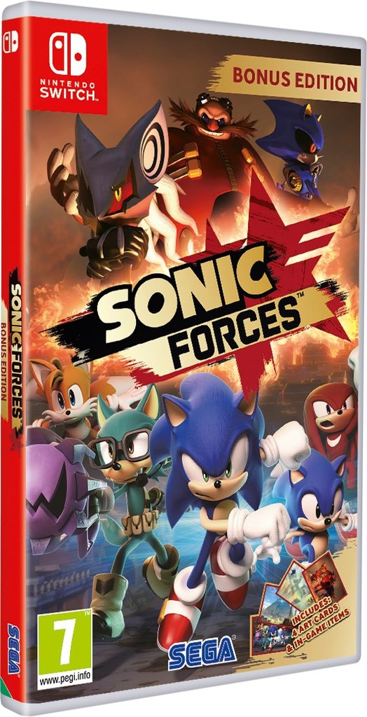 SONIC FORCES D1 EDITION NINTENDO SWITCH PL -GRYMEL