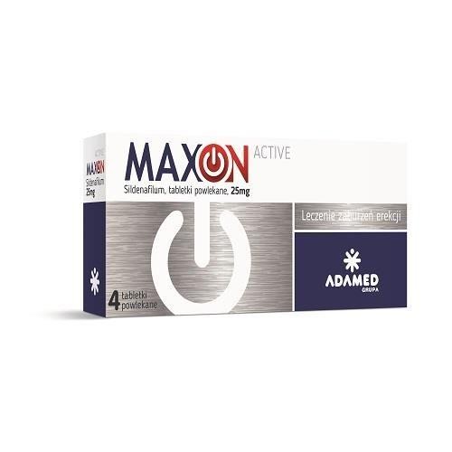 MAXON ACTIVE x 4 tabl. APTEKA