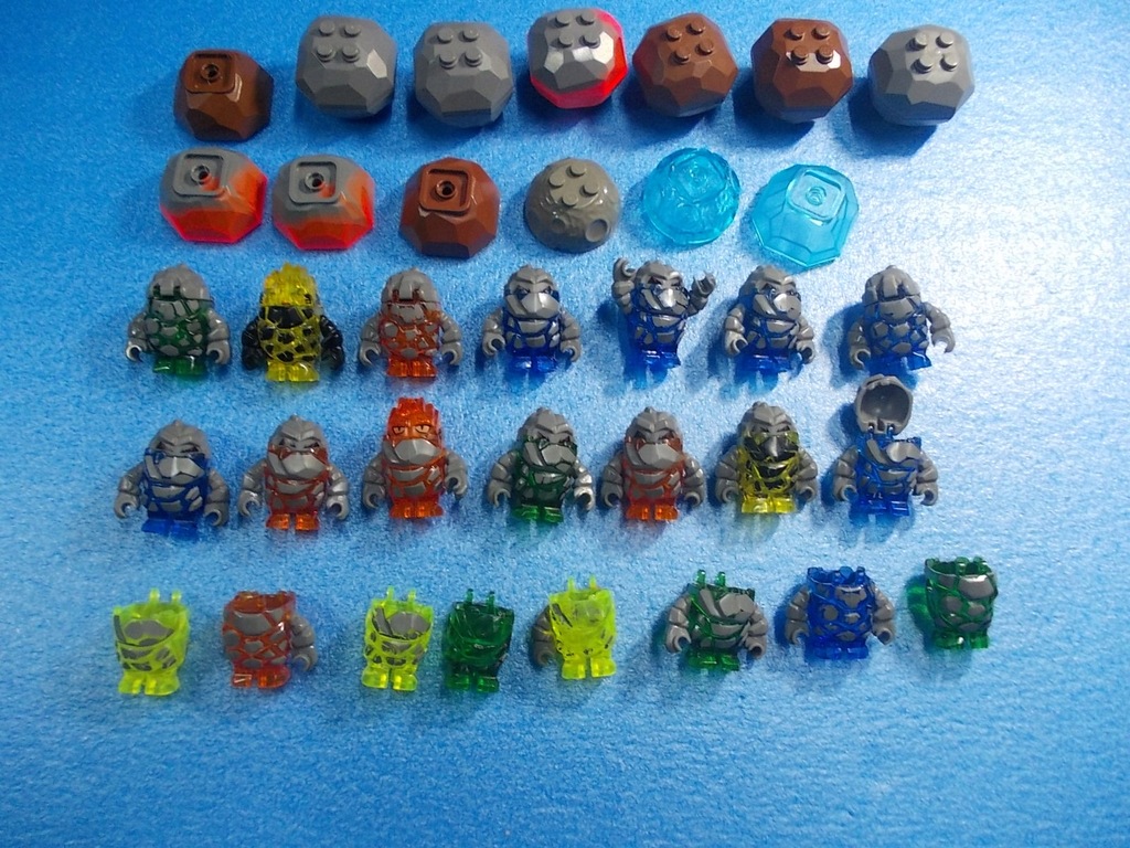 Figurki Lego Skalniaki i skały