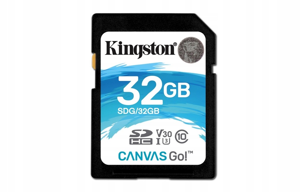 KINGSTON SD 32GB Canvas Go 90/45MB/s CL10 U3 V30