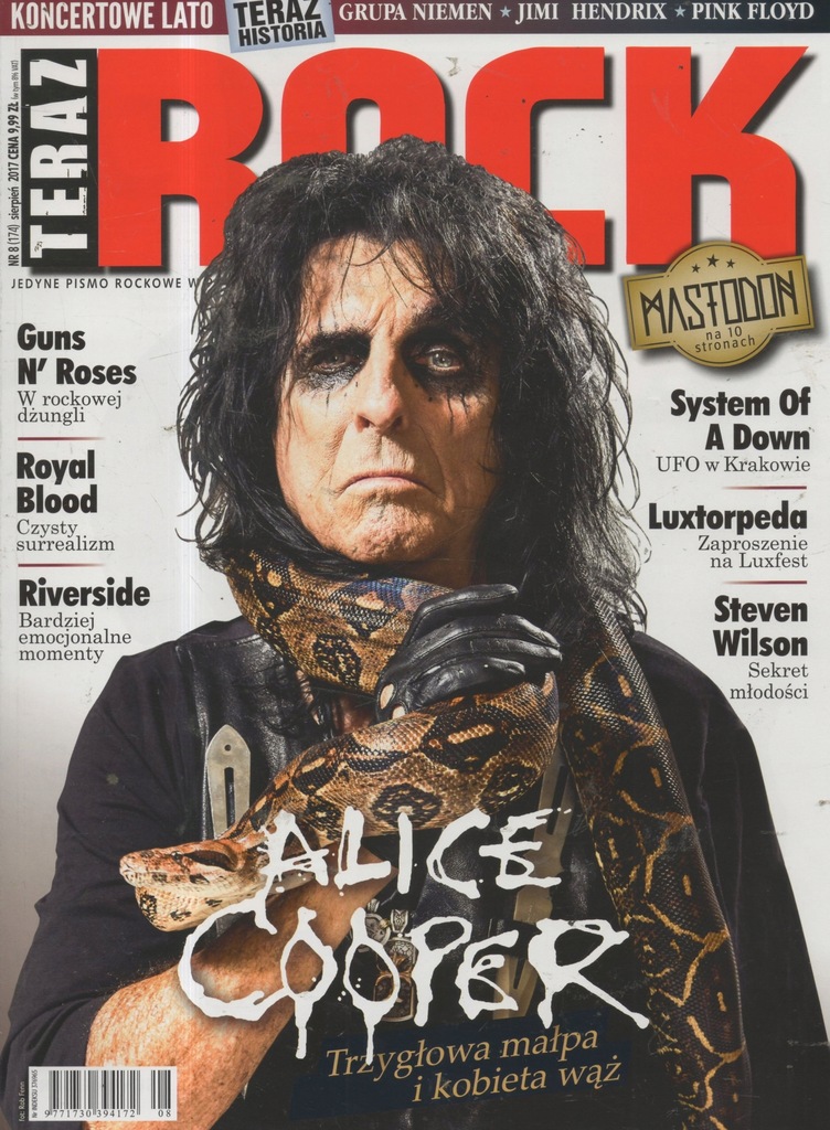 8/2017 Teraz Rock-ALICE COOPER