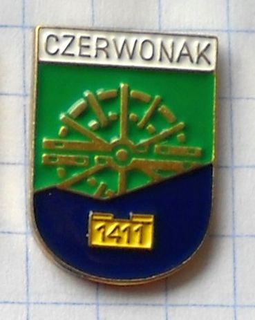 Odznak Herb Czerwonak heraldyka