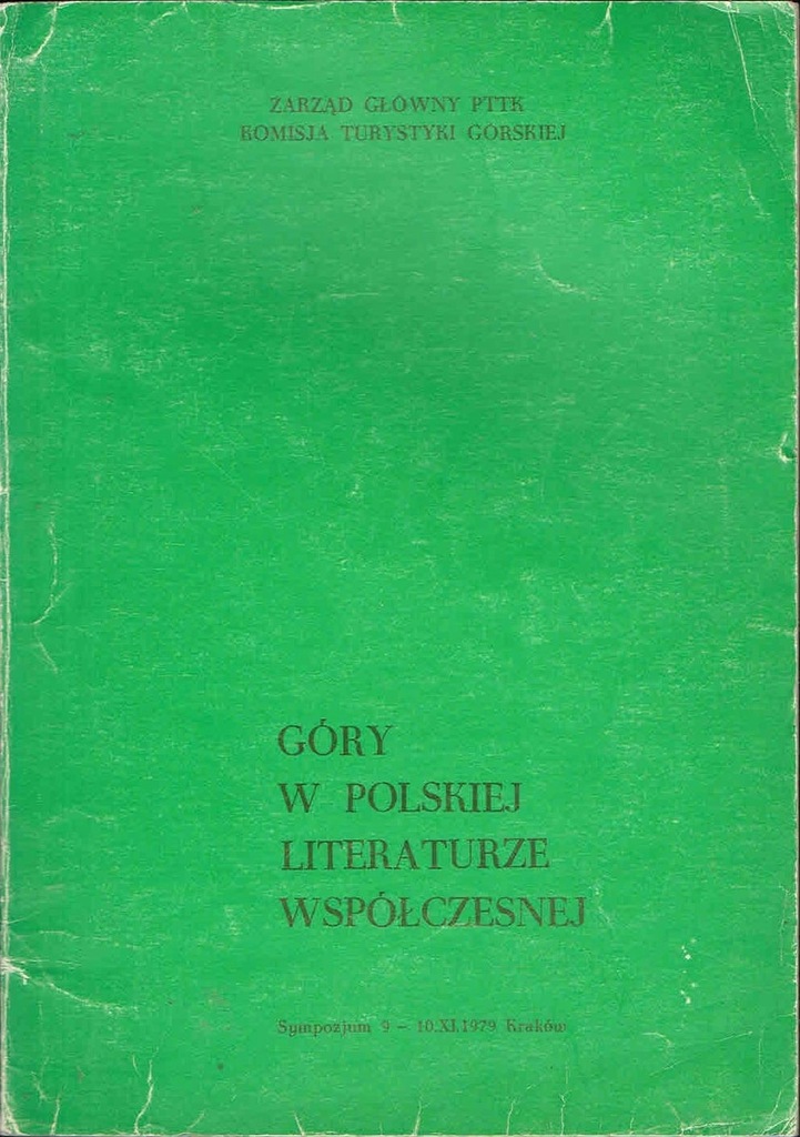 == Góry w polskiej literaturze współczesnej ==