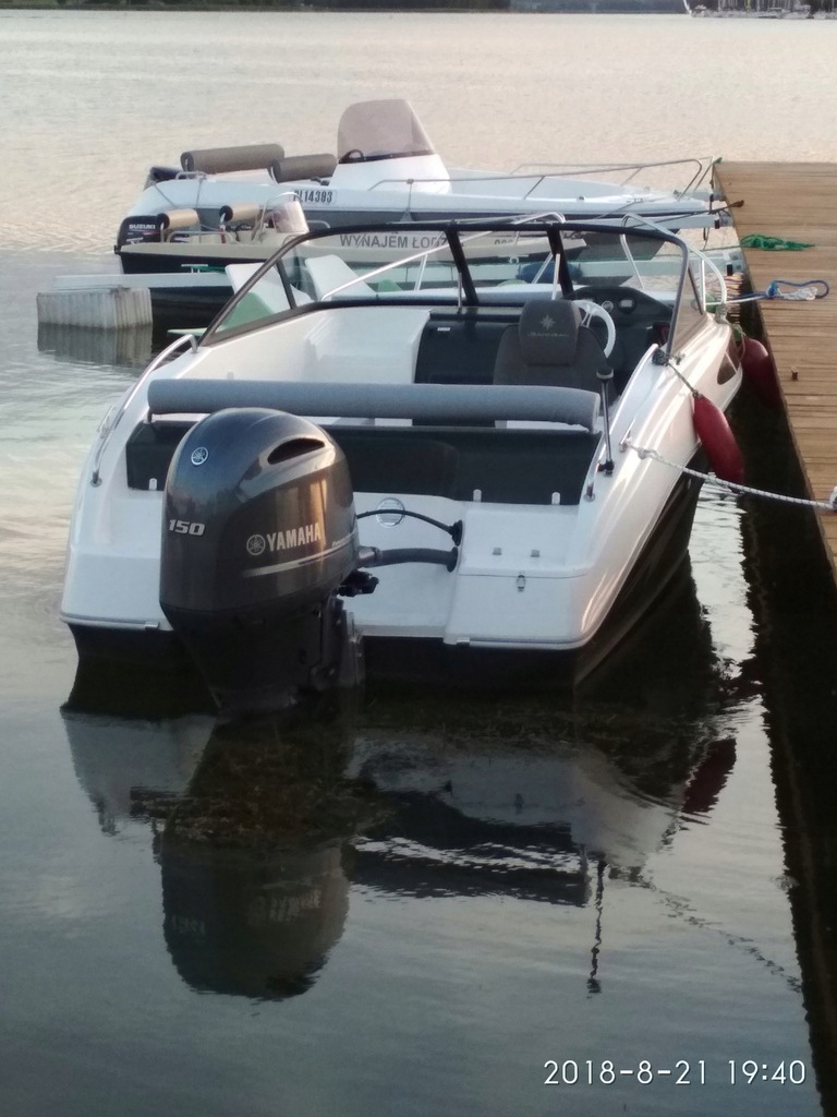 NOWY OCEAN MASTER 620 CABIN + YAMAHA 150 2017