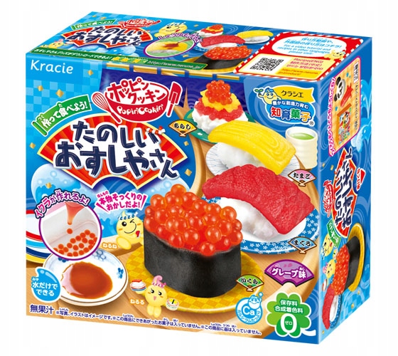 Kracie Popin Cookin Sushi Słodycze z Japonii
