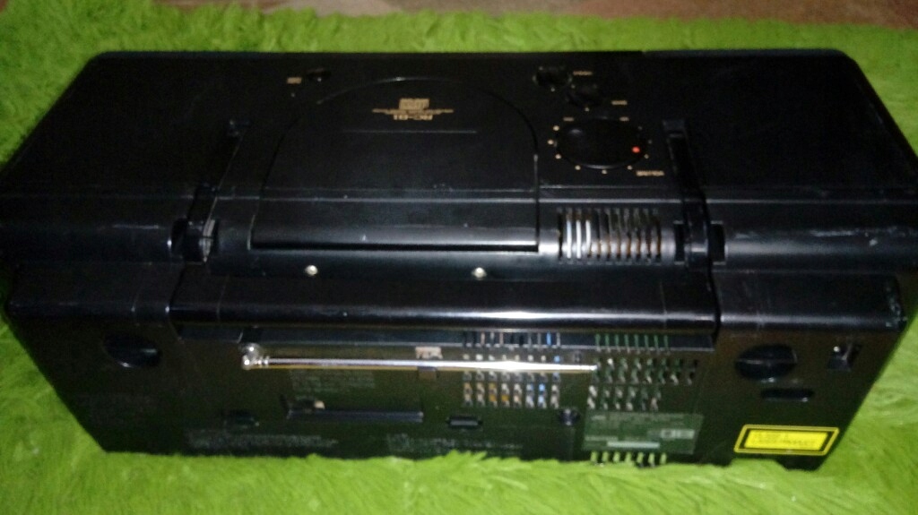 JVC RCB1 boombox 2x15W CD KASETY 7735879276 oficjalne archiwum Allegro