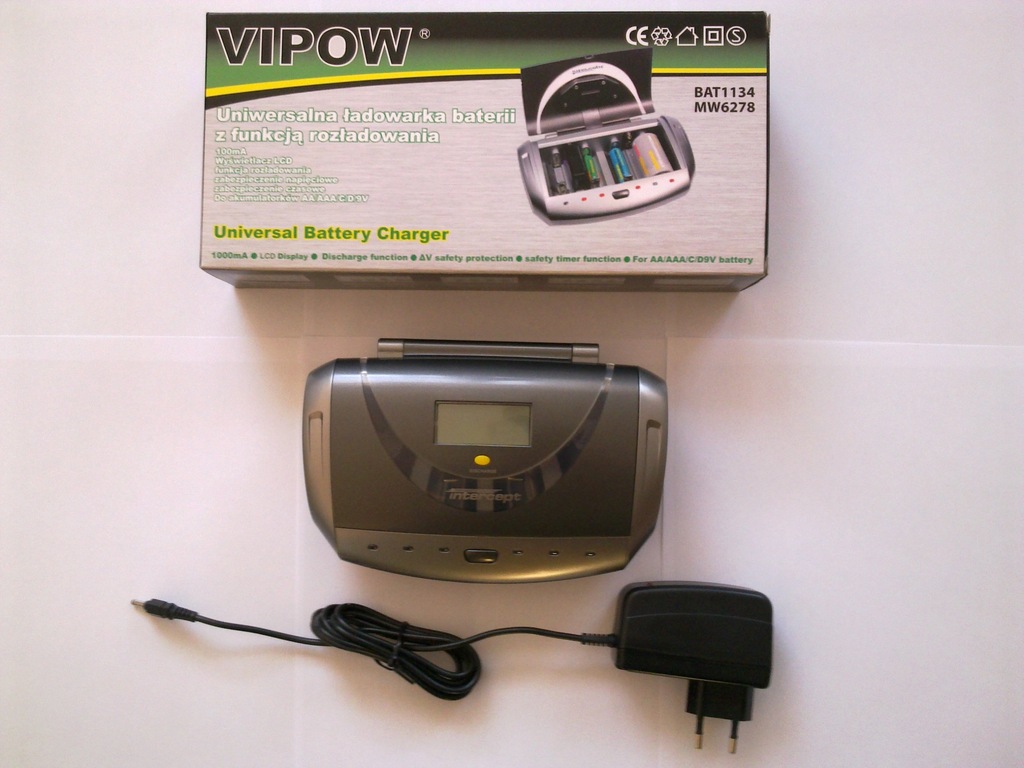 ŁADOWARKA AA AAA C D i 9Volt