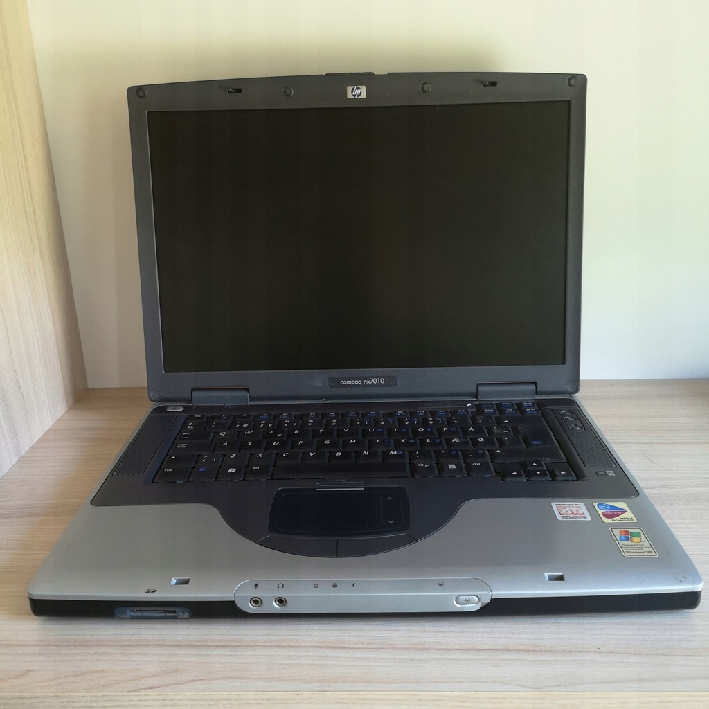 Laptop HP compaq nx7010 nowy system operacyjny