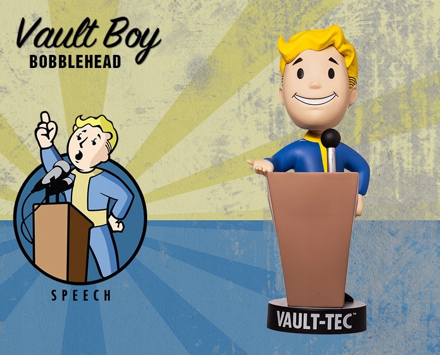 Figurka Fallout Vault Boy - Retoryka Speech