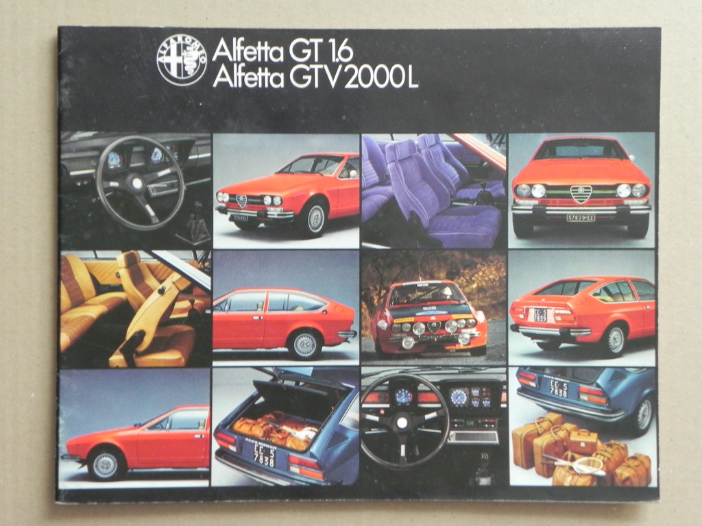 ALFA ROMEO ALFETTA - GT 1.6 / GTV 2000 - 1979 r