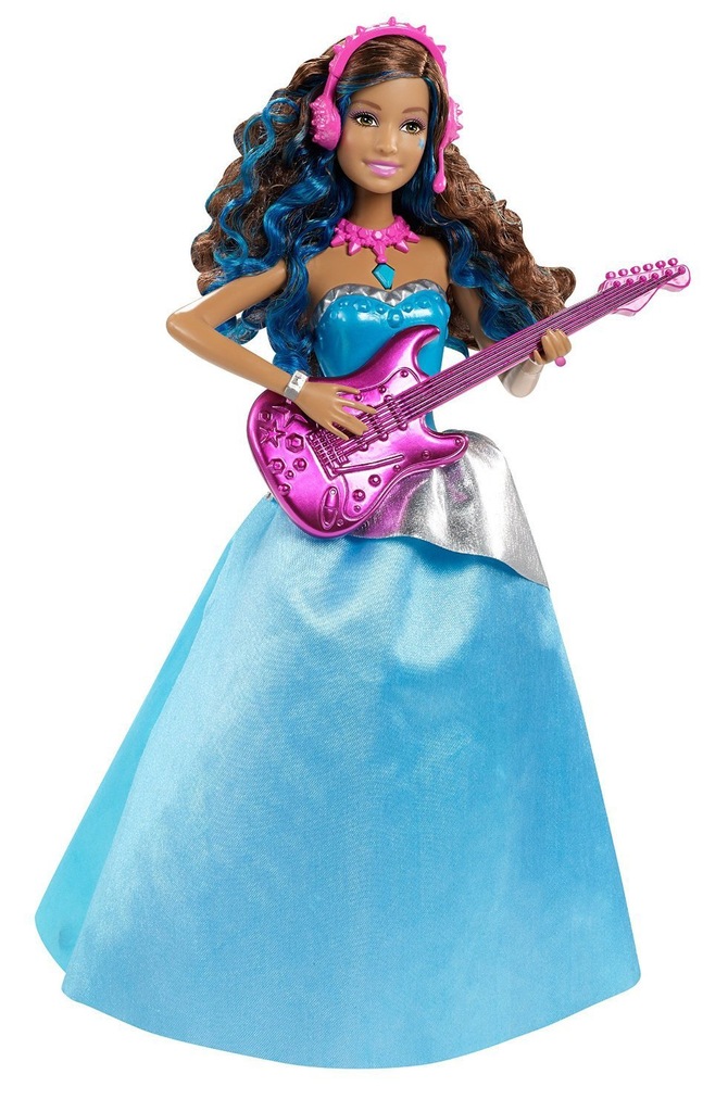 LALKA BARBIE PIOSENKARKA ROCKOWA KSIĘŻNICZKA