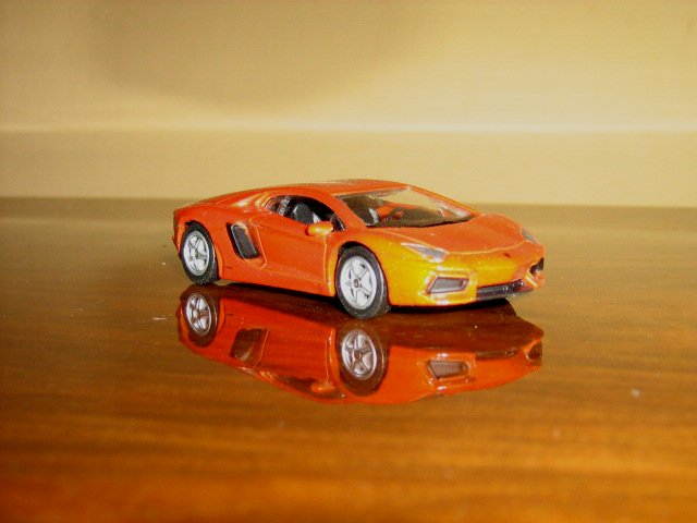 NOWOŚĆ LAMBORGHINI AVENTADOR LP700-4 POMARAŃCZOWE
