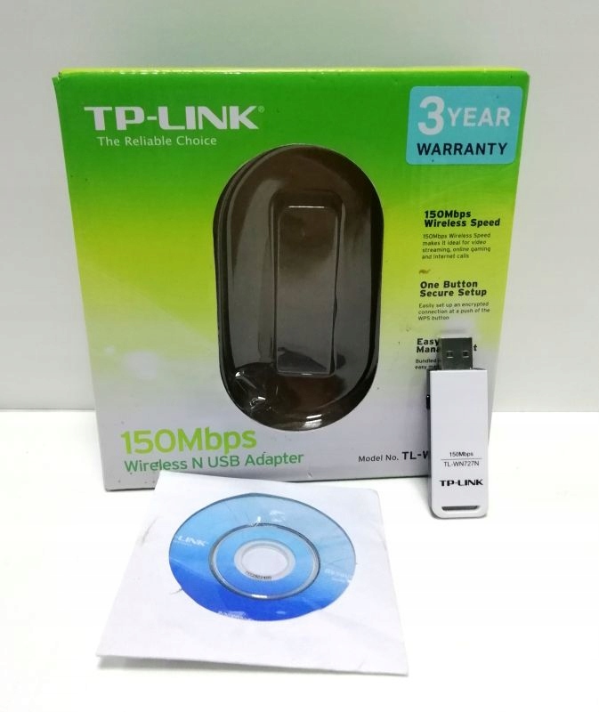 KARTA SIECIOWA WIFI TP-LINK TL-WN727N USB
