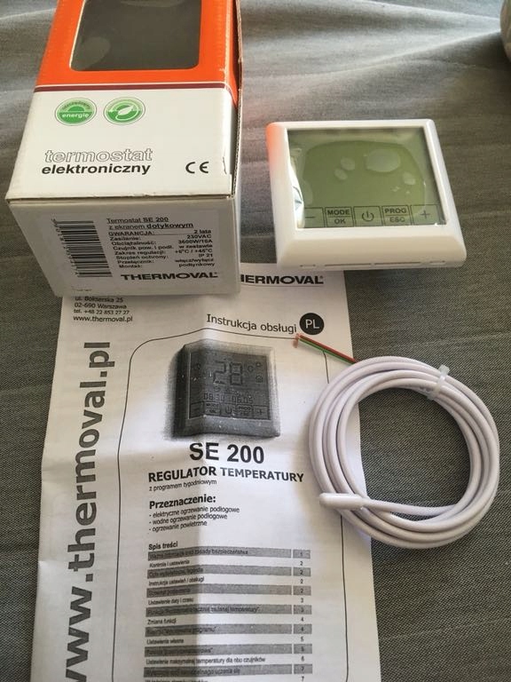 Regulator temperatury Thermoval SE200 touch