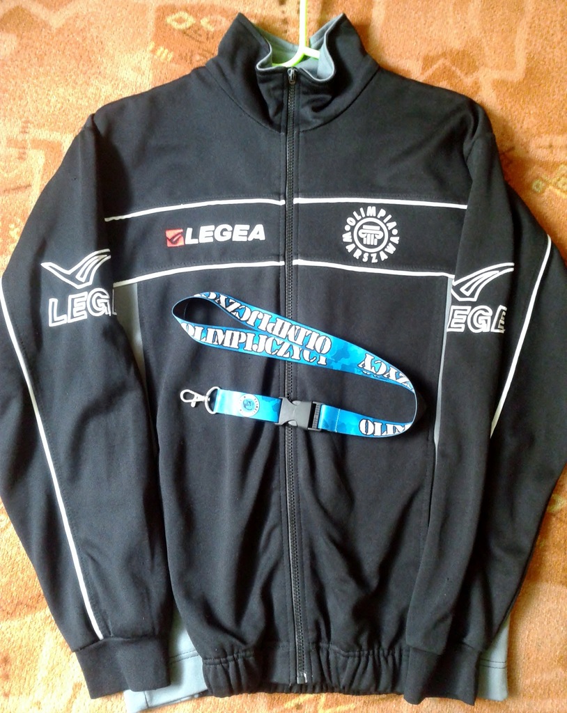 Bluza i smycz WRKS Olimpia Warszawa rozmiar M