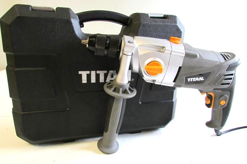 G16 Wiertarka Udarowa TITAN TTB276DRL 850W + Wali