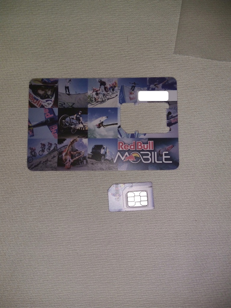 Karta SIM red bull mobile internet LTE