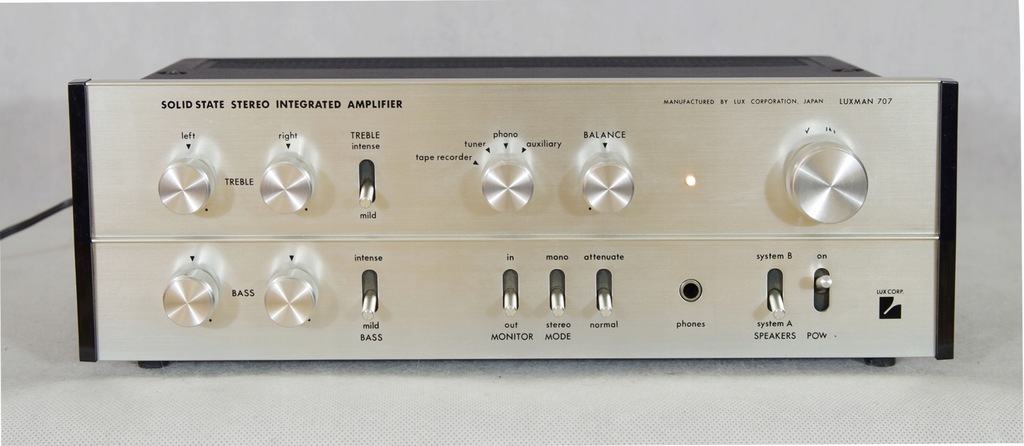 Luxman SQ 707 świetny wzmacniacz vintage z 1969r.