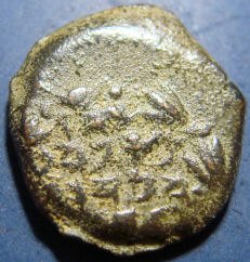 Judea. Alexander Jannaeus, 103-76 p.n.e. PRUTAH.