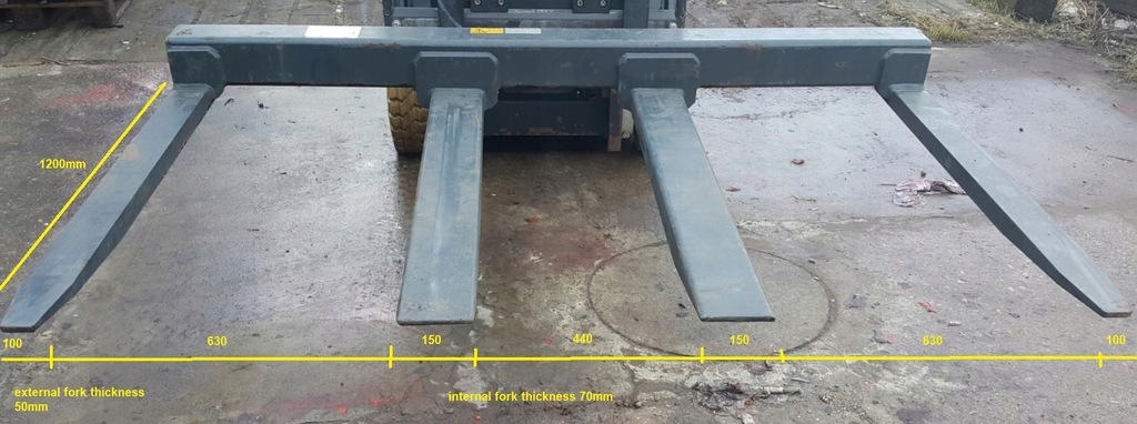 trawersa / widły do wózka widłowego KAUP