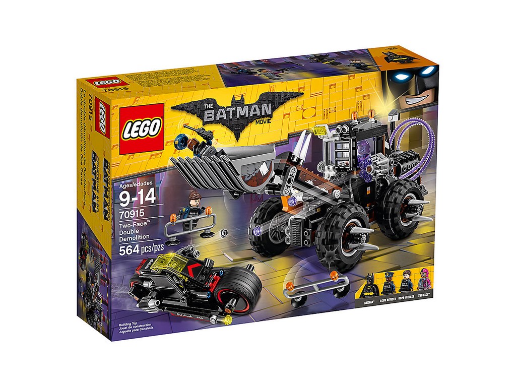 LEGO BATMAN 70915 DWIE TWARZE I PODWÓJNA DEMOLKA