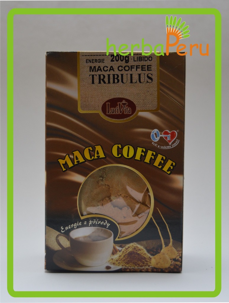 Kawa Maca -Maka Coffee PERU +tribulus mielony-200g