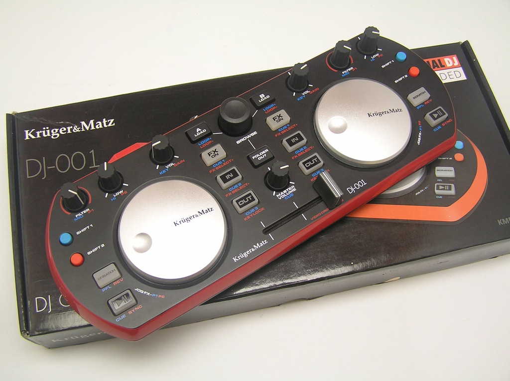 Kontroler DJ Kruger&Matz DJ-001 Mikser Program