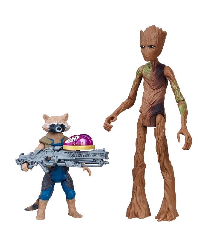 Avengers Figurki Groot i Raccoon Rocket E2070