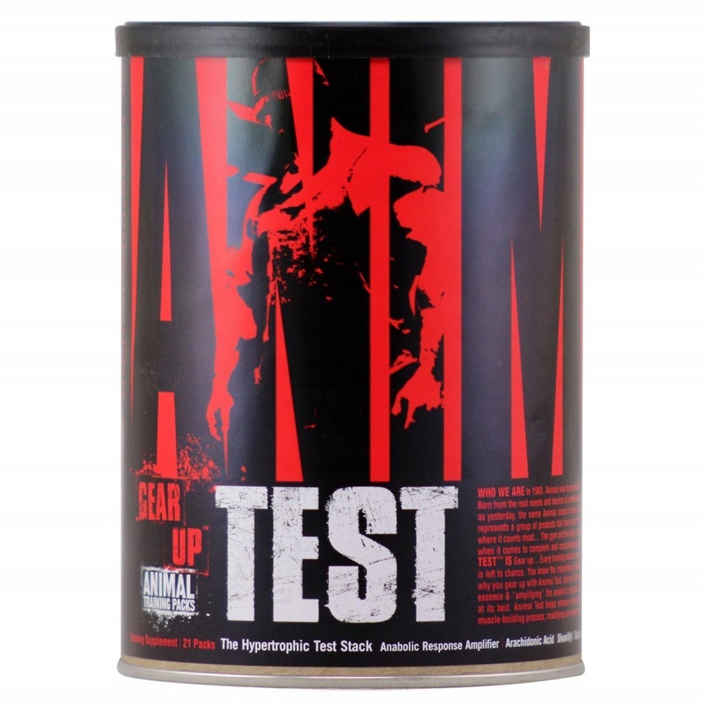 UNIVERSAL ANIMAL TEST 21 SASZETEK | BOOSTER TESTO