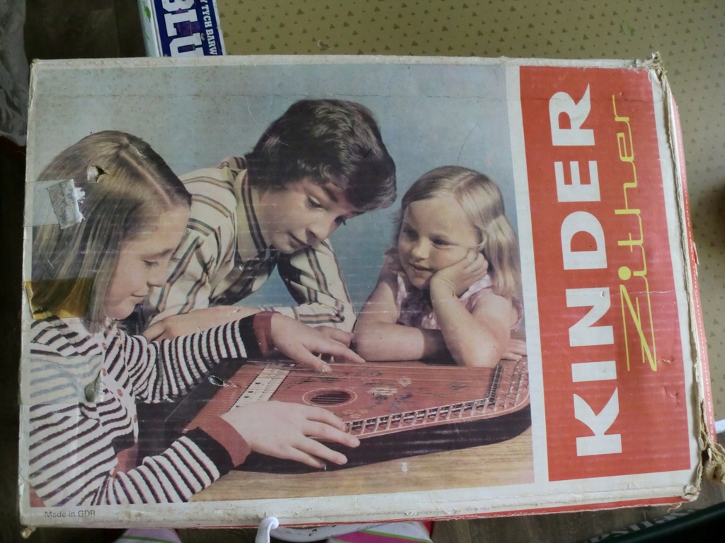 KINDER ZITHER INSTRUMENT MUZYCZNY OKAZJA