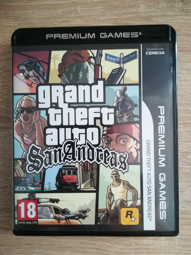 ***GTA SAN ANDREAS PC PREMIUM GAMES JAK NOWA***