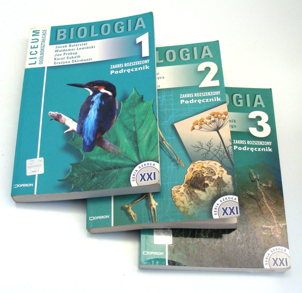 Biologia 1/2/3  Lewiński Zakres rozszerzony OPERON