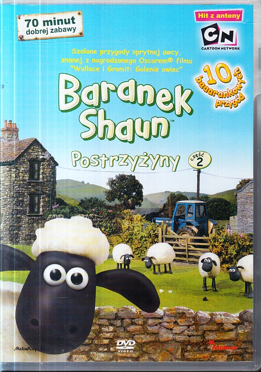 BARANEK SHAUN część 2 POSTRZYŻYNY - DVD
