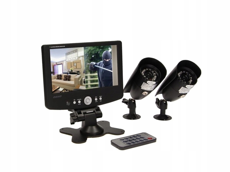 ZESTAW DO MONITORINGU ORNO OR-MT-JX-1802 CCTV