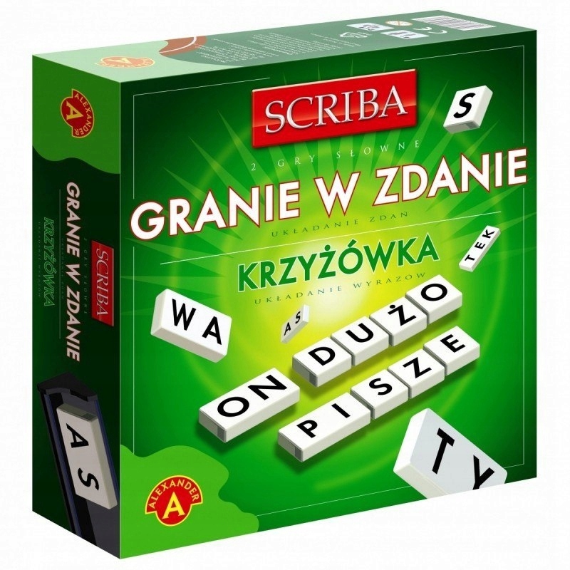 ALEXANDER Gra Granie w zdanie, krzyżówka