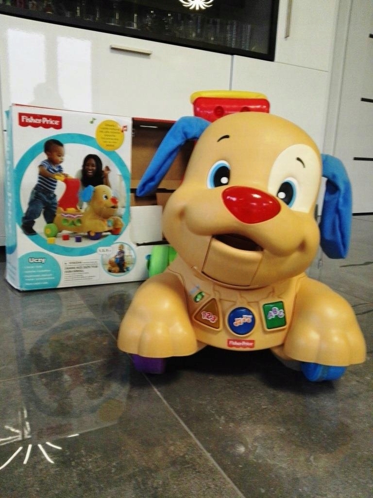 Fisher Price chodzik jeździk szczeniaczek uczniacz