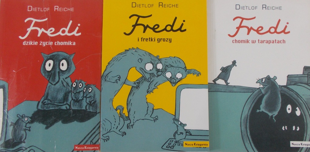Dietlof Reiche - Fredi, zestaw 3 książek
