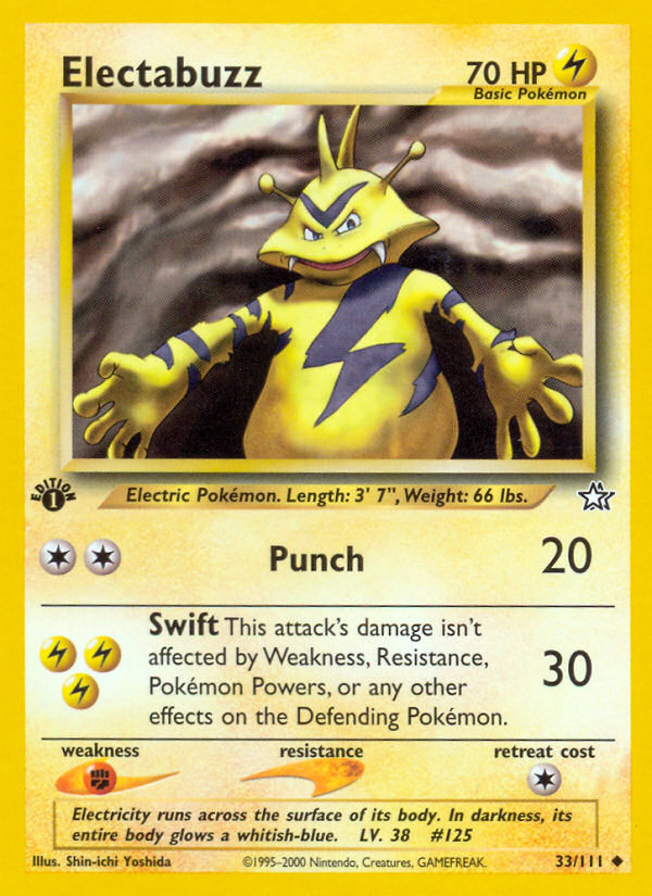 Electabuzz Neo Genesis 33/111