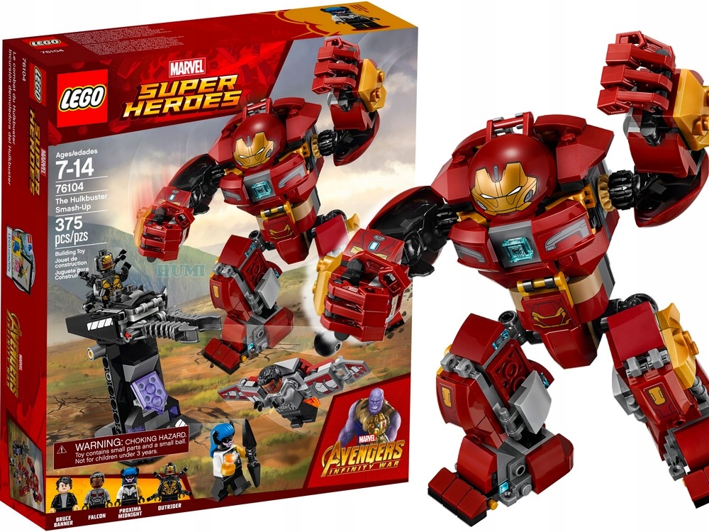 LEGO 76104 Iron man Hulkbuster PEWNI SZYBKO