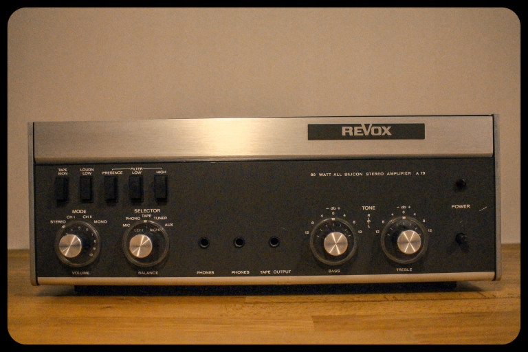 Wzmacniacz Revox a-78 - klasyk