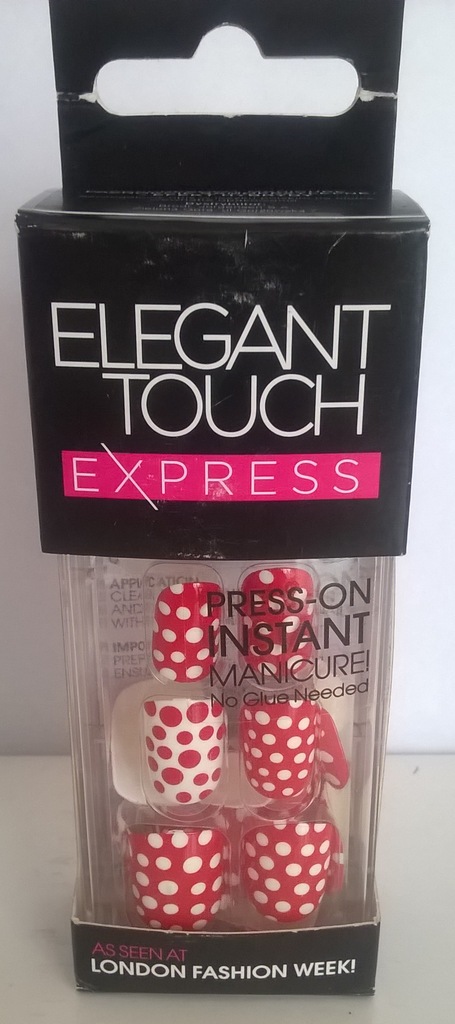 ELEGANT TOUCH Paznokcie EFEKT HYBRYDY trend minnie