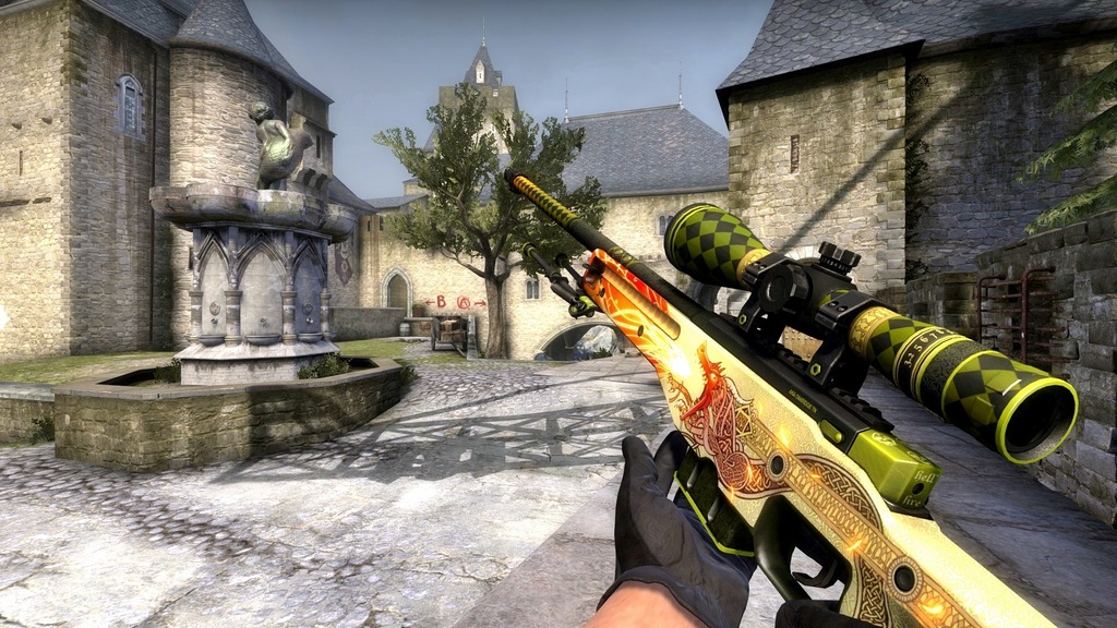 CS:GO SKIN AWP DRAGON LORE FT (FIELD TESTED)