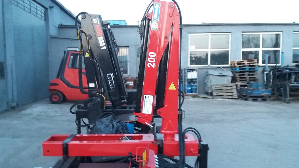 HDS żuraw HMF 200 12V 1200kg nie HIAB fassi PM