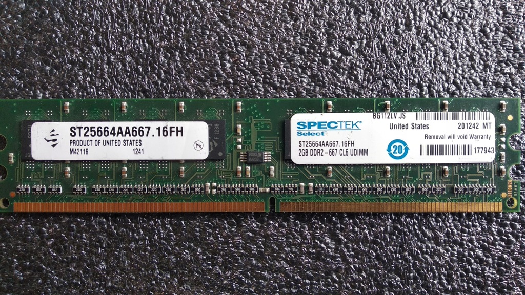 Patriot 2GB (1x2GB) 5300/667MHz DDR2 CL6