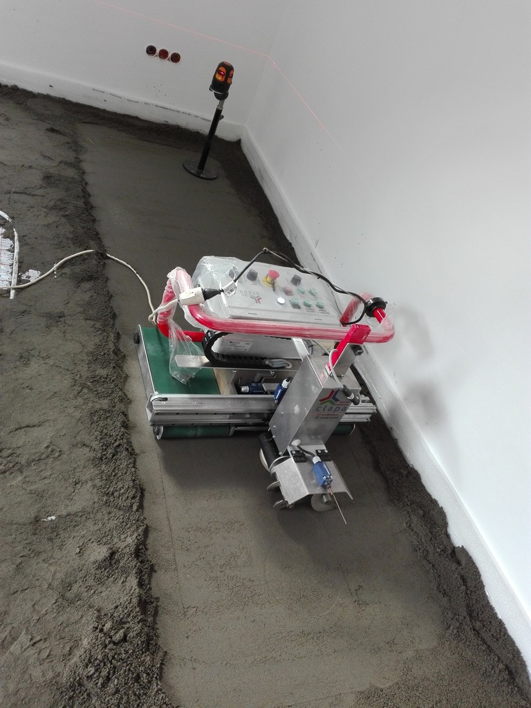 robot floor master cłapa posadzkarka łata do beton