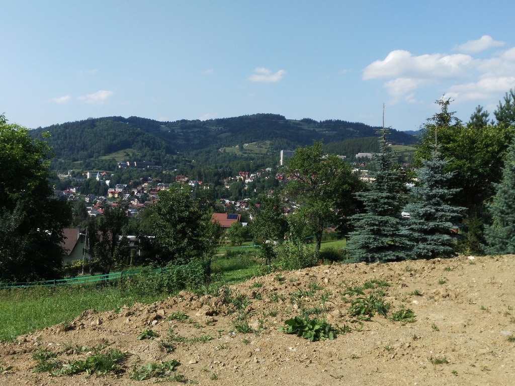 DZIAŁKA WIDOKOWA SZCZAWNICA BUDOWLANA