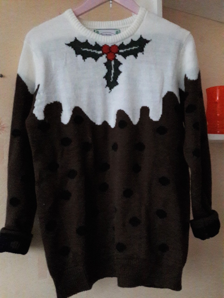 NOWY SWETER z OSTROKRZEWEM * SWETEREK w KROPKI