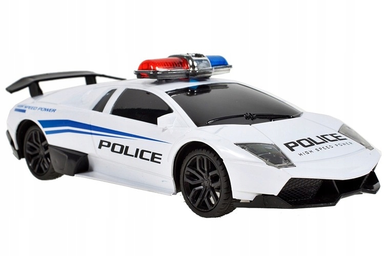Zdalnie sterowany POLICJA Auto Policyjne Samochód