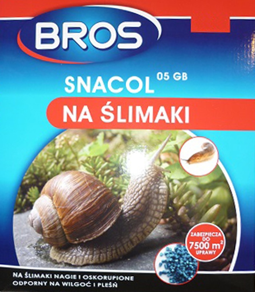 Snacol 3kg Srodek Na Slimaki Granulat Proszek Bros 7351374816 Oficjalne Archiwum Allegro